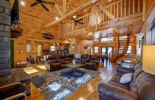 Broken Bow Cabin | The Eastwood · Ultimate Game Room! Skee-Ball, Arcade + Ping-Pong