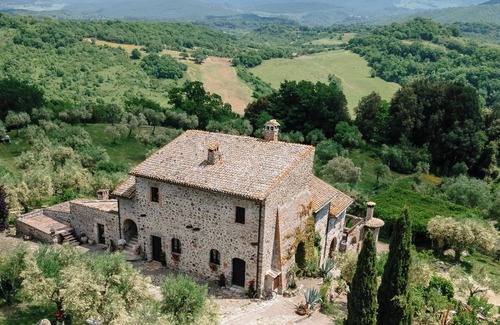 Tolfa Apartment | The Eighth Drop - Ancient Farmhouse with Pool