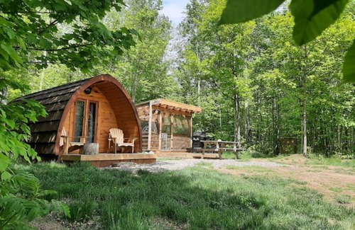 Golden Lake Cabin | The Escape Pod - No Neighbors!