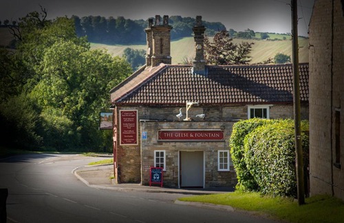 Croxton Kerrial Hotel | The Geese and Fountain