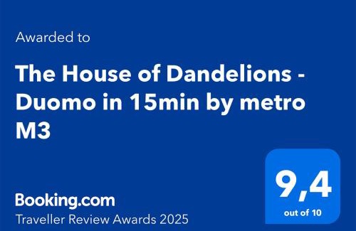 Dergano Apartment | The House of Dandelions - Duomo in 15min by metro M3