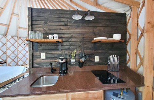 Logan House | The Hummingbird is a Stylish 20ft Yurt house!