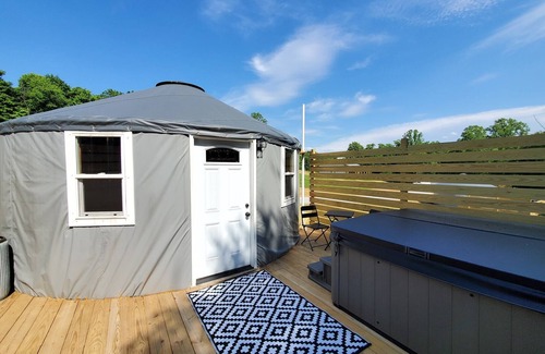 Logan House | The Hummingbird is a Stylish 20ft Yurt house!