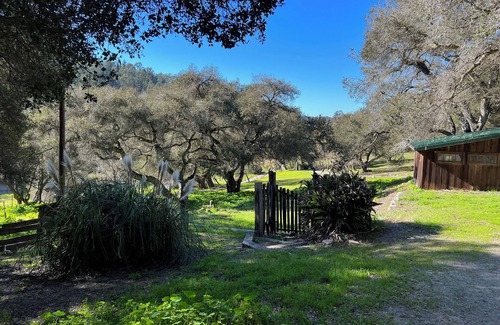Prunedale Cabin | The Lodge at Tangled Oaks, a superbly converted barn on 6 acres on Monterey Bay.