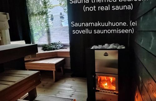 Lantinen District House | The Mäkkylä Escape - Perfect for 2 with sauna look and optional Hot Tub