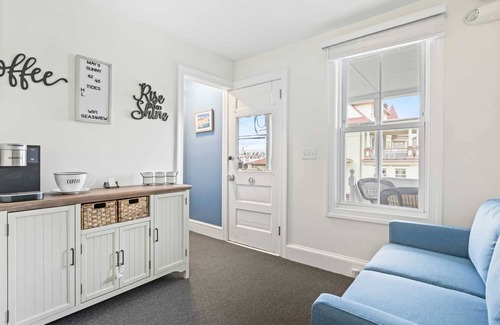 Ocean Grove House | The Melrose, 1C - King Bed & Bath: Romantic Getaway, Steps from the Beach, Cozy