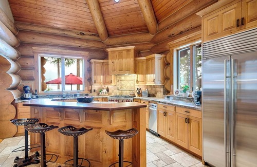 Marion House | The Montana Manor, Custom Log Estate Sleeping 14