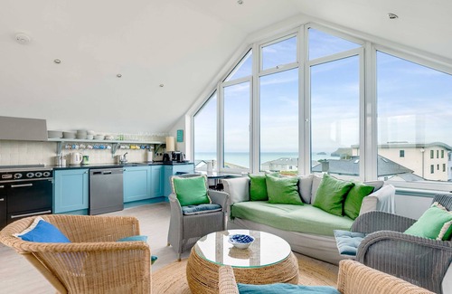 Polzeath Cottage | THE POINT, pet friendly, with a garden in Polzeath