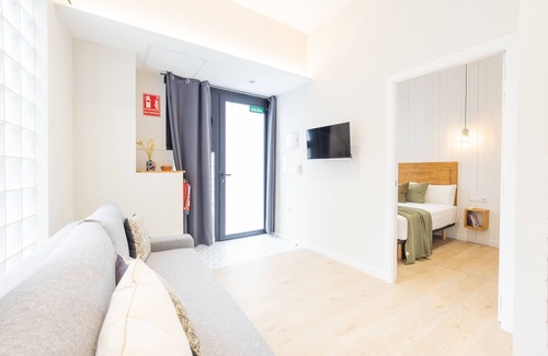 Poblats Maritims Apartment | The Port Beach Valencia Room IV by Florit Flats
