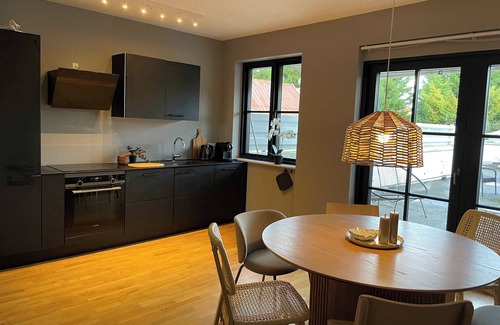 Hundested Apartment | The Prestige Harbor Apartment - Private Rooftop
