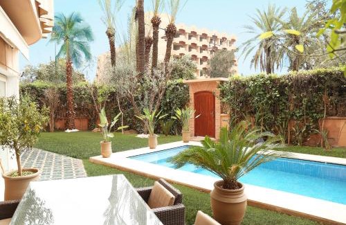Hivernage Apartment | The Ruby Apartment with Private Swimming Pool - Hivernage Quarter - By Goldex Marrakech