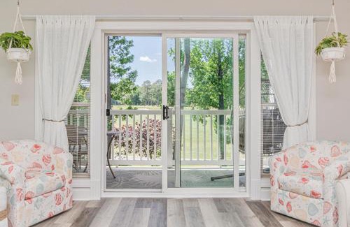 Carolina Forest Apartment | The Salty Fairway, Golf Course Condo with Resort Style Pool, 5 Miles from Beach, Fully updated