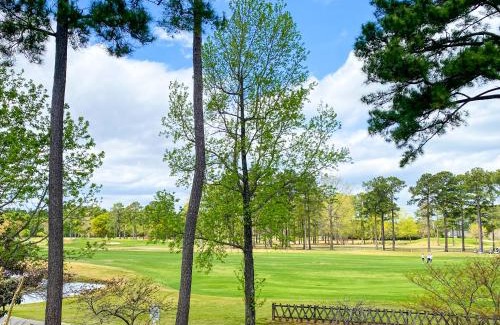 Carolina Forest Apartment | The Salty Fairway, Golf Course Condo with Resort Style Pool, 5 Miles from Beach, Fully updated