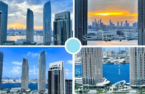Dubai House | The Shrashi Suites, Dubai Creek Harbour - Paradise on the Island with Dubai Skyline & Burj Khaleefa View