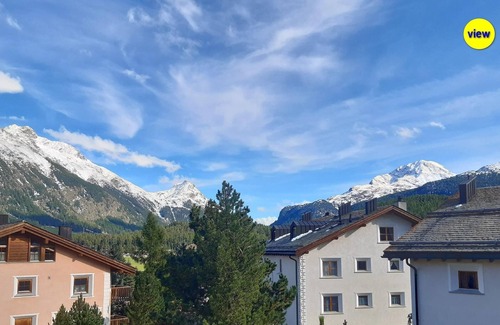 Celerina-Schlarigna Apartment | The spacious 3 room apartment is located in a multi - family house at the villag