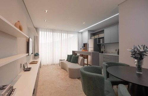 Estados Apartment | The Spot One by Viva - Luxo e acesso direto ao Balneário Shopping