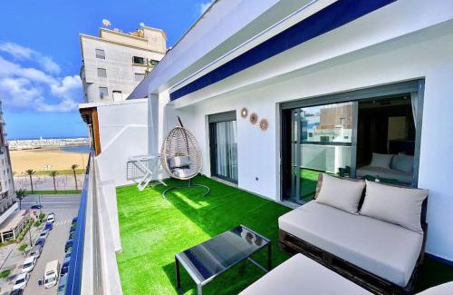 Tangier Apartment | The Terrace Light - 2 BR Near Beach