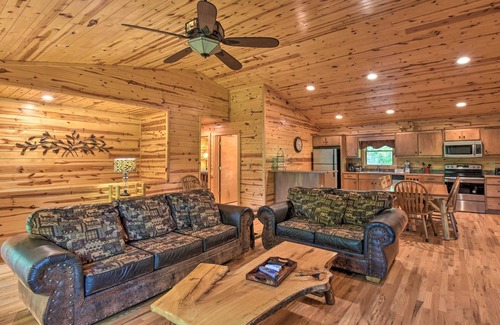 Helen Cabin | ‘The Valley View’ at Sautee Mountain Retreat!