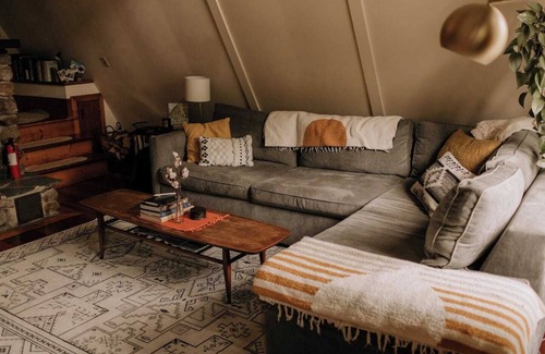 Stratton and Bromley Ski Areas Cabin | The Vermont A-Frame Mountain Retreat