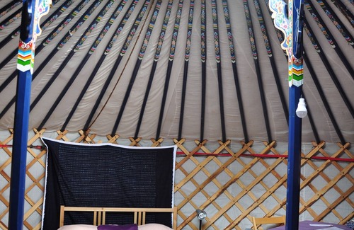 Indian Brook House | The White Moon Yurt at Cabot Shores Wilderness Resort