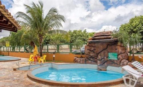 Do Turista Apartment | Thermas Place Suíte Caldas Novas com Piscinas Termais