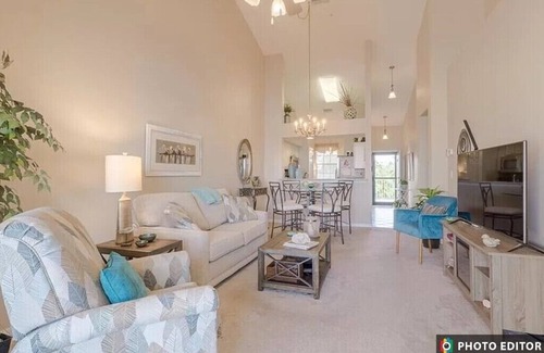 Biggar Condo | Third Floor Living with Golf Course views!