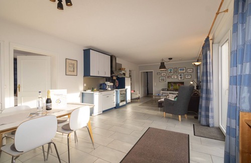 Hornum Apartment | This 3 room holiday apartment is on the ground floor and spacious