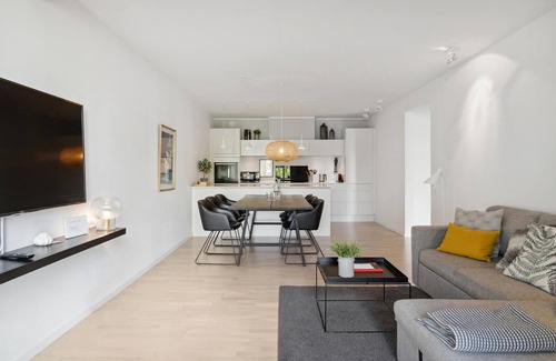 Kronborg Apartment | This apartment is located near the center of Helsingør, in the so-called Palae Marielyst.