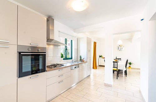 Kneza House | This beautiful vacation home with pool is located in a quiet location in the village of Kne.