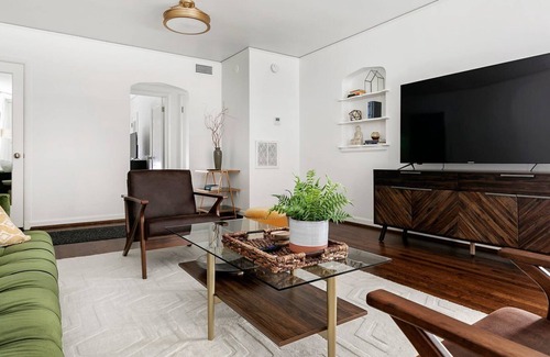 Boise Condo | This building and the apartments within could not have been restored with any more care and detail.