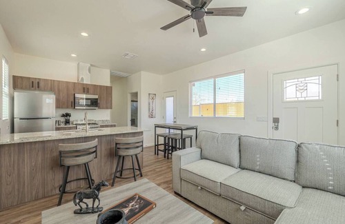 Tucson House | This centrally located 2 bedroom 2 bathroom is fully remodeled with electric vehicle charging on site