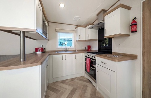 Penrith House | This comfortable caravan offers everything you need to enjoy your stay at Lowther Park.