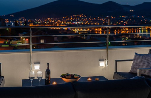 Trogir Villa | This is a brand new villa that has a private swimming pool and an amazing view