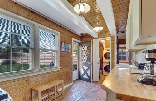 Charlevoix House | This is the perfect home to enjoy a quiet, lakeside getaway in Charlevoix.
