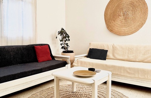 Sidi Bou Said Apartment | This space offers a perfect blend of traditional Tunisian charm and comfort.