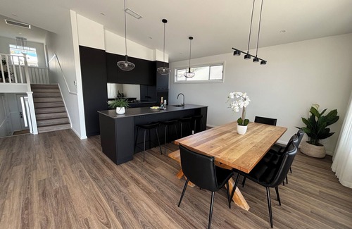 Moonee House | This stylish place to stay is perfect, elegantly finished with ample space.