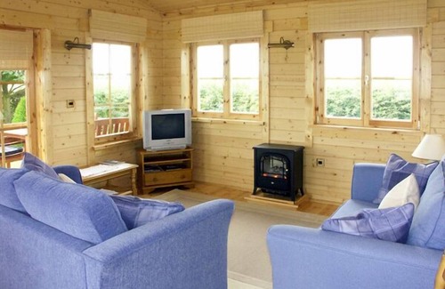 Liverton Cabin | THORNLEA LOG CABIN, pet friendly, with a garden in Danby