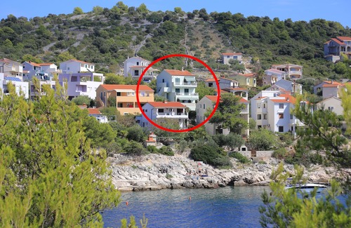 Razanj Apartment | Three bedroom apartment with terrace and sea view Ražanj, Rogoznica (A-4322-a)