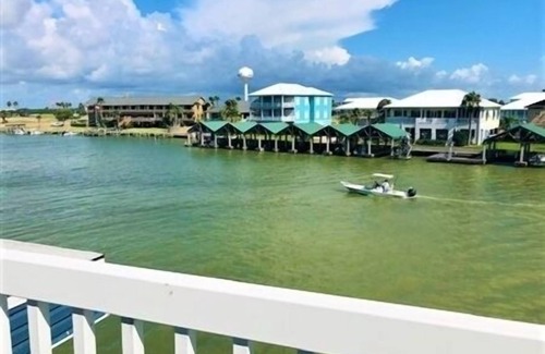 Port Mansfield Condo | Three Bedroom, Three and a Half Bath. Private Boat Slip. Communal Pool.