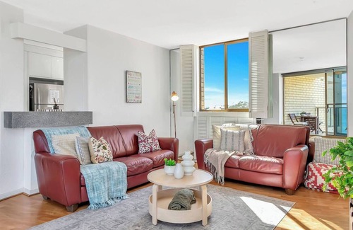 Glenelg Apartment | Tide and Pines Beachfront Comforts by Moseley Square
