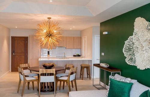 Calvigny Condo | Tiger's Eye Luxury and Ocean views! Stylish interior