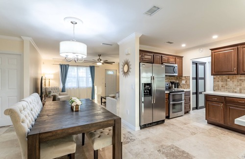 Land of the Presidents House | Tiki Paradise OasisnHome +Private Guest Suite, Pool, Tiki Hut & 10 Min to Beach!