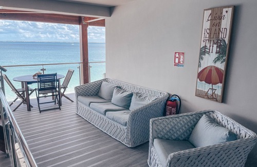 Grand Case Apartment | Tiki Unit, one bedroom studio, furnished., second floor street side