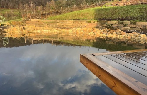 Gersfeld Apartment | Time out at Küppel with swimming pond and sauna