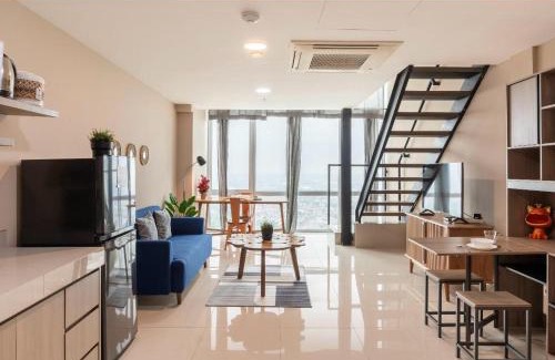 Tangerang Apartment | Time Suit Cozy loft with WiFi and pool
