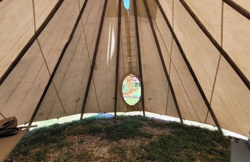 Rexburg RV Rental | Tipi on the way to Yellowstone