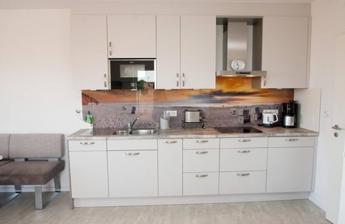 Wittmund Apartment | Today's and open: The cozy upstairs apartment, completed in March