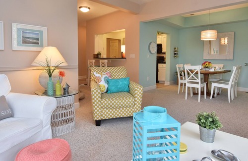 Ludington Condo | Toes in the Sand at One Ludington Place: Pool/Hot Tub/Close to beach!!