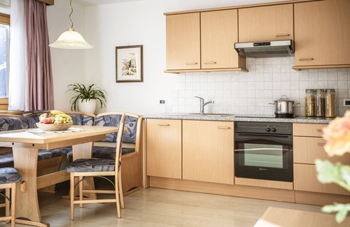 Ortisei Apartment | Together Apartments Martina 1+2 can accommodate up to 12 people.