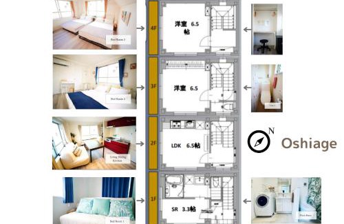 Sumida Apartment | Tomo House Oshiage from 2 minitues train station Tomo House 押上駅から徒歩2分